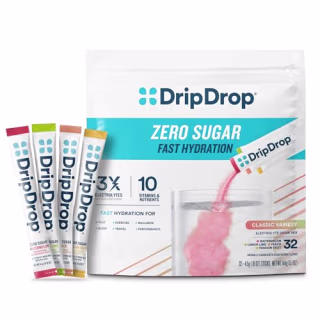DripDrop Hydration Sugar Free Packets Electrolyte Packet Variety