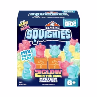 Elmer's Squishies Squishy Glow in the Dark Toys DIY Activity Kit