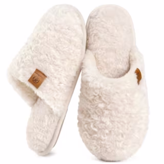 EverFoams Women's Fuzzy Slippers