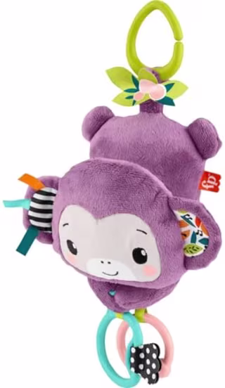 Fisher-Price Sing & Go Purple Monkey