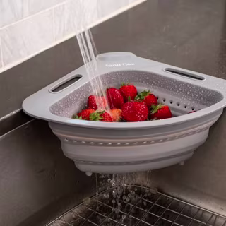 Food Flex Collapsible Corner Colander
