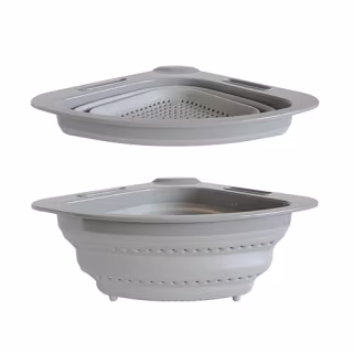 Food Flex Collapsible Corner Colander