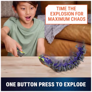 Hex Bots Explodapede Robotic Centipede Toy