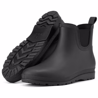 Hisea Men's Chelsea Rain Boots