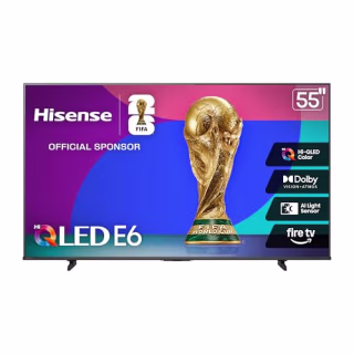 Hisense 55" E6 Cinema Series Hi-QLED 4K UHD Smart Fire TV