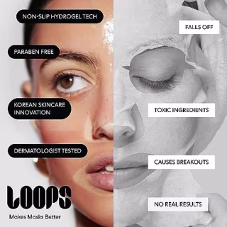 Loops Hydrogel Korean Face Masks (5 Masks)