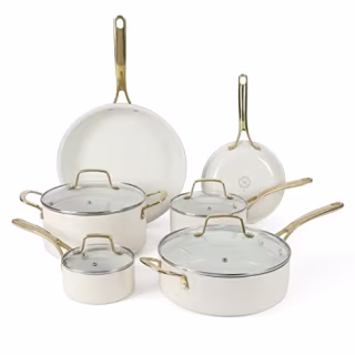 Martha Stewart Lockton Nonstick 10-Piece Cookware Set