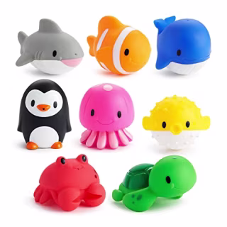 Munchkin Ocean Sea Animal Squirt Bath Toys
