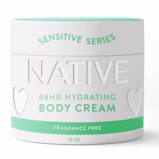 Native Sensitive Body Cream for Dry Skin