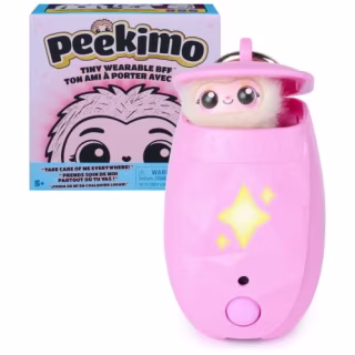 Peekimo Pink Interactive Pet and Wearable Charm Accessory