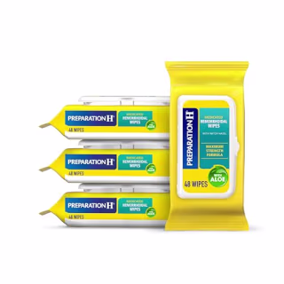 Preparation H Flushable Wipes