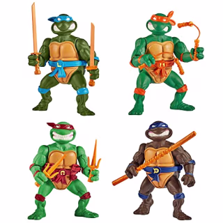 Teenage Mutant Ninja Turtles Classic 4-Inch Set