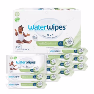 WaterWipes Sensitive+ Baby & Toddler Wipes