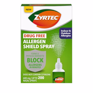 Zyrtec Allergen Shield Spray, Lightweight Nasal Mist, up to 200 Sprays