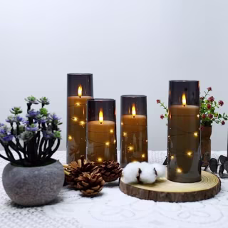 Kakoya Flameless LED Candles with Timer (Set of 5)