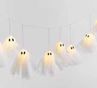 Pottery Barn Lit Ghost String Lights