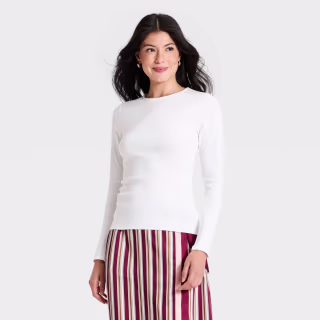 A New Day Refined Ribbed Top