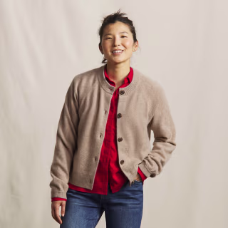 Orvis Boiled Cashmere Cardigan