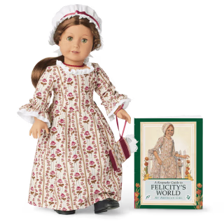American Girl Felicity Merriman Doll with Book and Accessories (18 Inch)