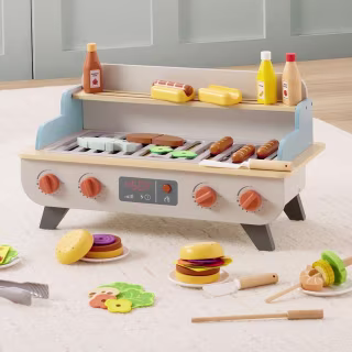 Member's Mark Wooden Tabletop BBQ Playset