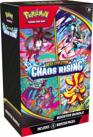 Pokémon Chaos Rising Booster Trading Card Bundle