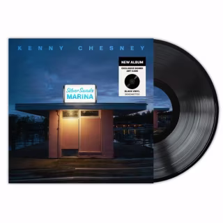 "Silver Sands Marina" by Kenny Chesney, Signed LP