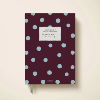 Papier Dotted & Spotted Undated Daily Planner