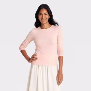 A New Day Refined Ribbed Top