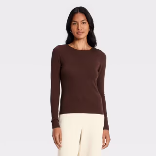 A New Day Refined Ribbed Top