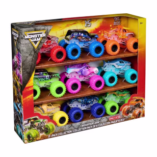 Monster Jam Die-Cast Vehicle Collection (9 Pack)