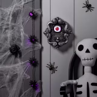 Hyde and EEK! Boutique Indoor Use Animated Doorbell with Eye