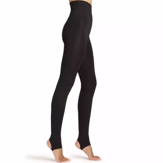 Lemon Opaque Fleece Lined Tights