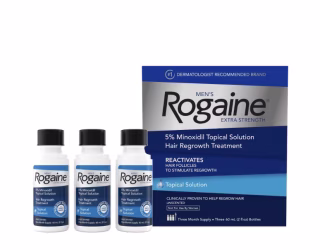 Rogaine 5% Minoxidil Solution - 3 Month Supply