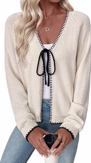 Evaless Cardigan Sweater