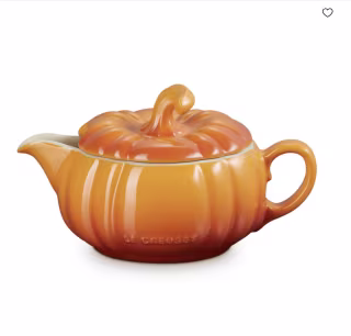 Le Creuset Stoneware Pumpkin Gravy Boat