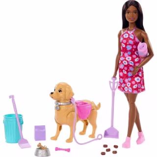 Barbie “Brooklyn” Walk & Potty Pup Toy Set