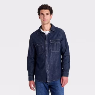 Goofellow & Co Men's Denim Long Sleeve Layer