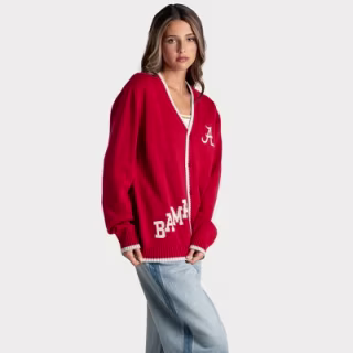 NCAA Alabama Crimson Tide Women's Cardigan