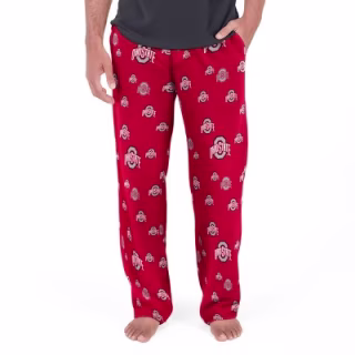 NCAA Ohio State Buckeyes All Over Print Lounge Pants