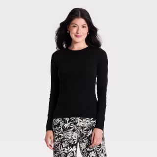 A New Day Refined Ribbed Top