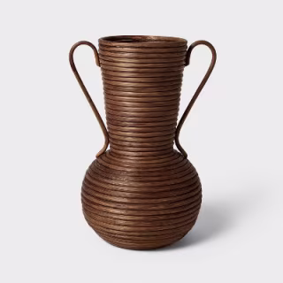 Threshold – A Collection with @ThisOakHouse Woven Rattan Vase