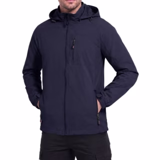 Iceglad Men's Lightweight Hooded Windbreaker Jacket