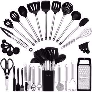 Oannao Silicone Kitchen Utensil Set (33 Piece)