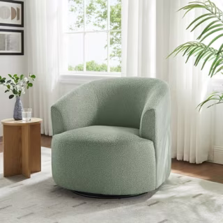 Mainstays Boucle Swivel Accent Chair