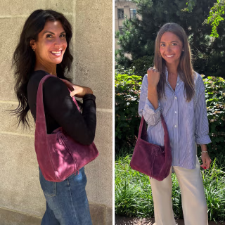 Lucky Brand Clem Suede Mini Hobo Bag