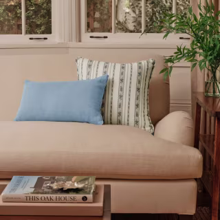 Threshold – A Collection with @ThisOakHouse Lumbar Linen Throw Pillow