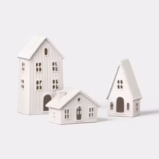 Threshold Beaded Ceramic House