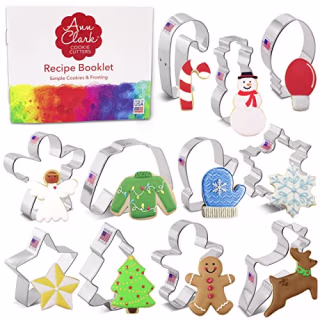 Ann Clark 11-Piece Christmas Cookie Cutters Set