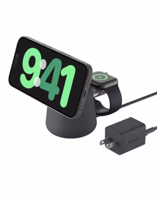 Belkin 2-in-1 Qi2 Wireless Charging Dock