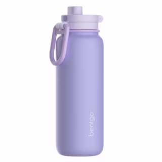 Bentgo Flip 2-in-1 Straw & Chug Leak-Proof Insulated Water Bottle
